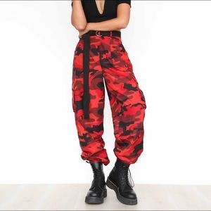 I.AM.GIA Red Viper Camo Pants